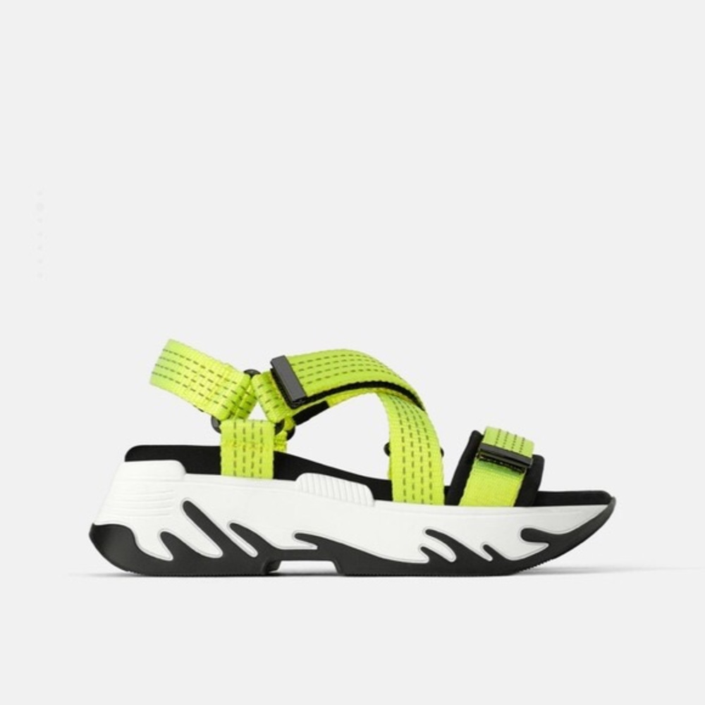 Zara Platform Strap Sandals